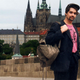 Speth tours Prague in 1991 at the height of his search.